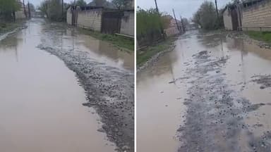 Ağstafa RİH hər il təmir üçün pul ayrır, yollar isə bərbad vəziyyətdədir (VİDEO)