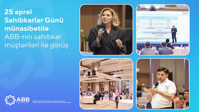 ABB Sahibkarlar Gününü müştəriləri ilə qeyd edib