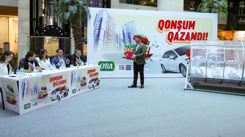 "OBA"nın "Qonşum Qazansın" lotereyasının qalibləri müəyyənləşdi