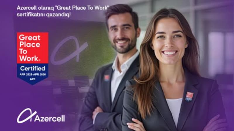 Azercell rəsmi olaraq "Əla İş Yeri" kimi tanınıb!