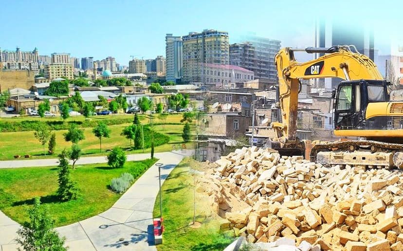 Bakının mərkəzində söküntü başlayır - Bu qədər kompensasiya ödənəcək