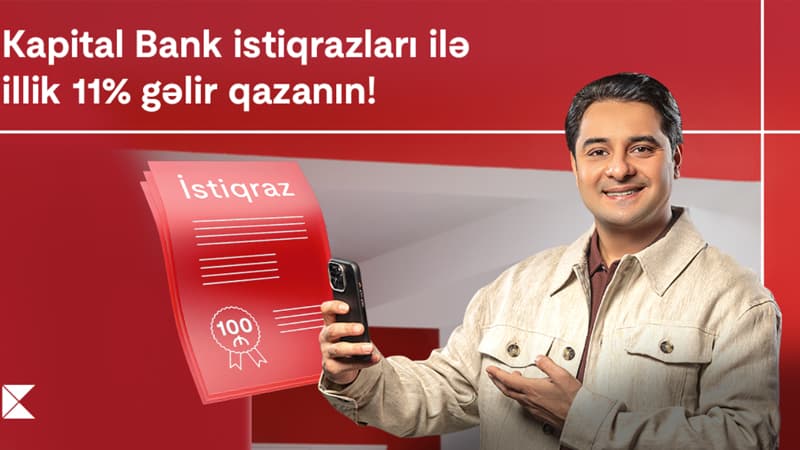 Kapital Bank-ın 30 000 000 manat həcmində istiqraznın abunə yazılışı başladı