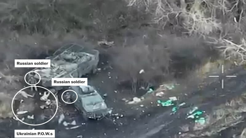 Əsirləri belə edam edirlər: NYT rusların hərbi cinayətlərindən yazdı