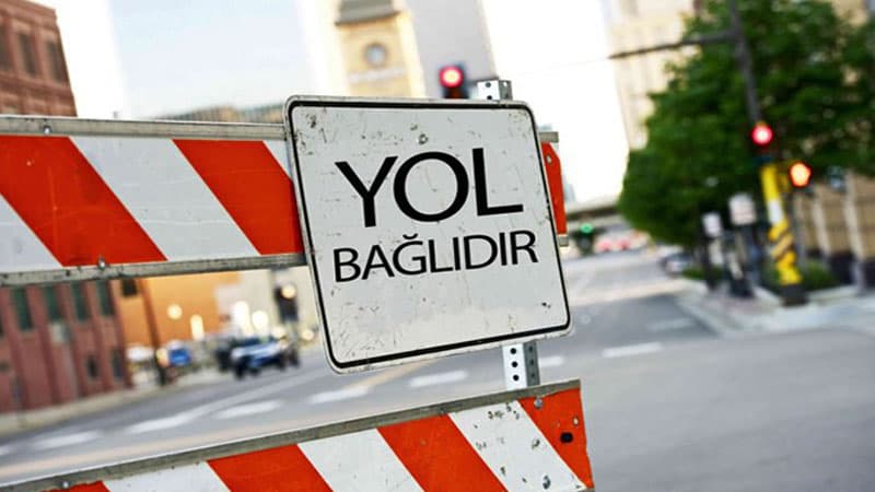 Sabahdan bu yol tam bağlanır
