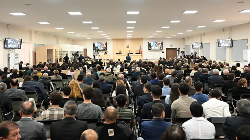 Məhkəmədə Kəlbəcərin Ermənistan tərəfindən işğal olunmasını əks etdirən videomaterial nümayiş etdirildi