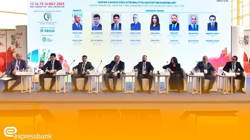 Expressbank II Beynəlxalq Aqrar İnnovasiyalar Forumunda iştirak edib
