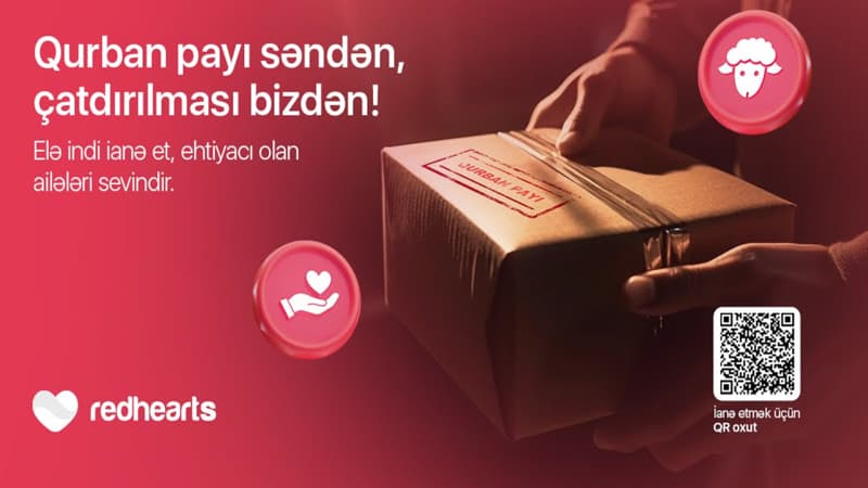 Qırmızı Ürəklər Fondu "Qurban payı" aksiyasına start verir