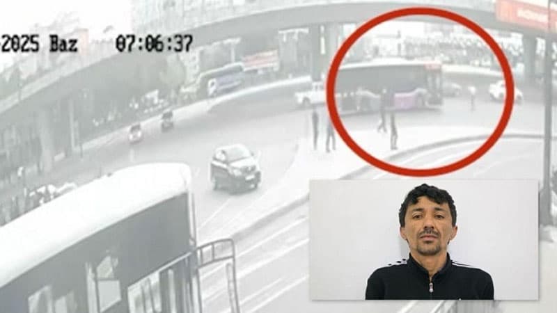 Özünü maşınların altına atan şəxs tutuldu (VİDEO)