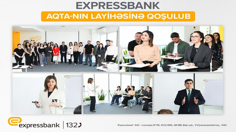 "Expressbank" AQTA-nın layihəsinə qoşulub