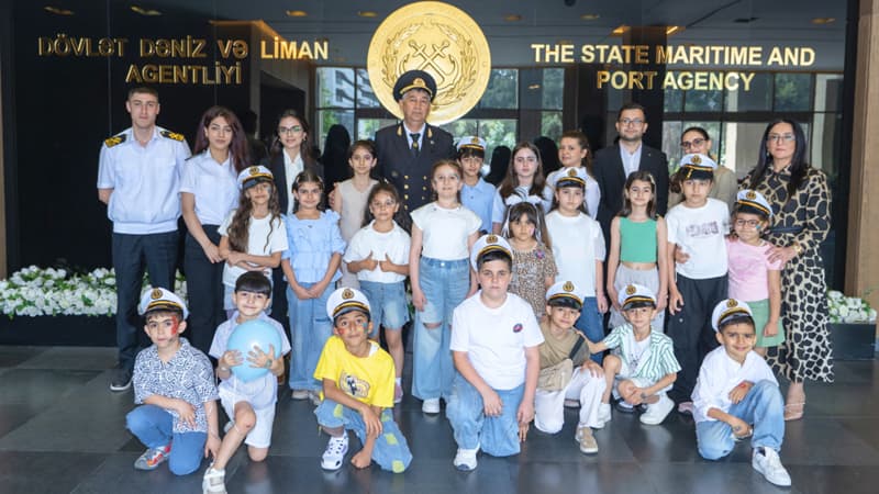 Dövlət Dəniz və Liman Agentliyində 1 iyun-Uşaqların Beynəlxalq Müdafiəsi Günü münasibətilə şəhid övladları üçün bayram tədbiri keçirilib