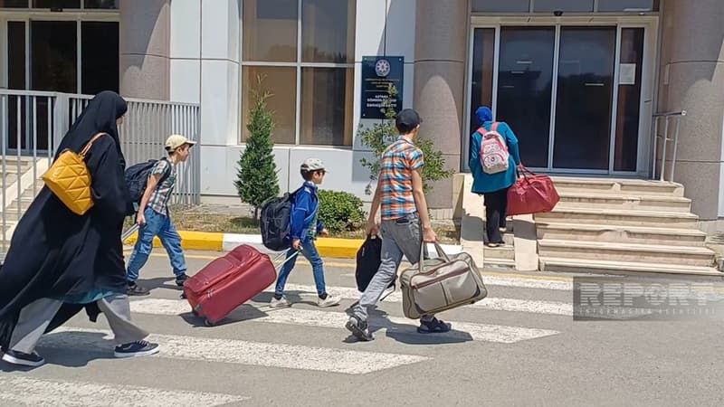 ABŞ, Çin, Avstraliya vətəndaşları İrandan Azərbaycan vasitəsilə təxliyə olundu (FOTO)