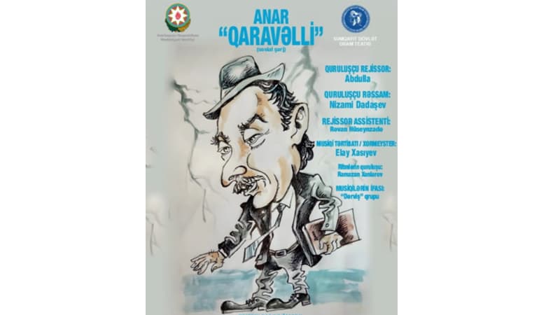 Sumqayıt Teatrında "Qaravəlli" tamaşasının premyerası keçiriləcək