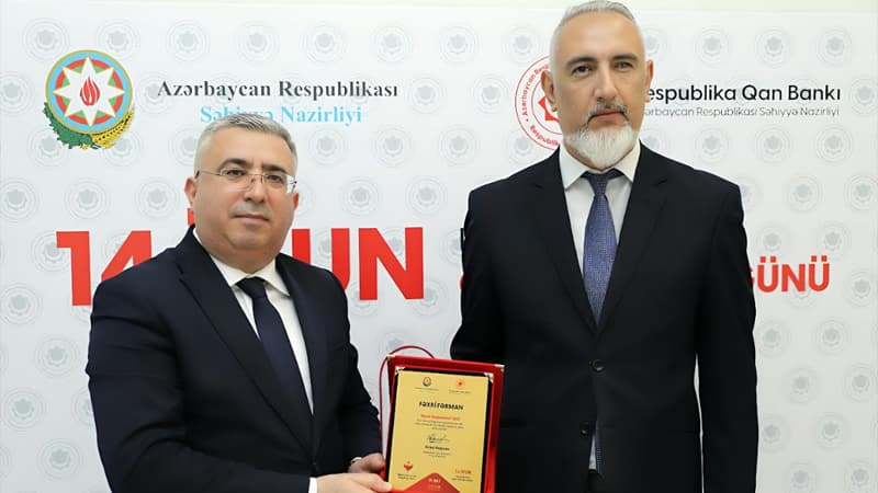 Bank Respublika qan donorluğunda fəal iştiraka görə təltif olundu!