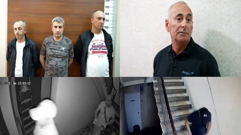 Xətaidə oğurluq edən Gürcüstan vətəndaşları saxlanıldı