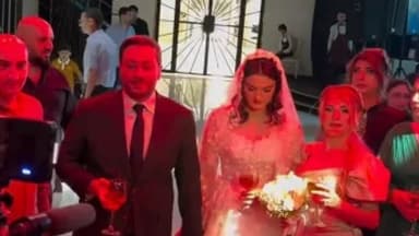 Ləmanla Emil Abdullayev evləndi (FOTO/VİDEO)