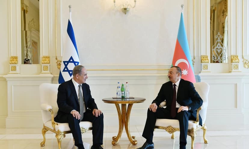 Benyamin Netanyahu İlham Əliyevə təbrik məktubu göndərdi
