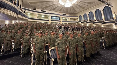Gəncə Filarmoniyasında Silahlı Qüvvələr Gününə həsr olunmuş konsert keçirildi (FOTO)