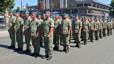 Xankəndi və Gəncədə hərbi yürüş keçirildi (YENİLƏNİB)