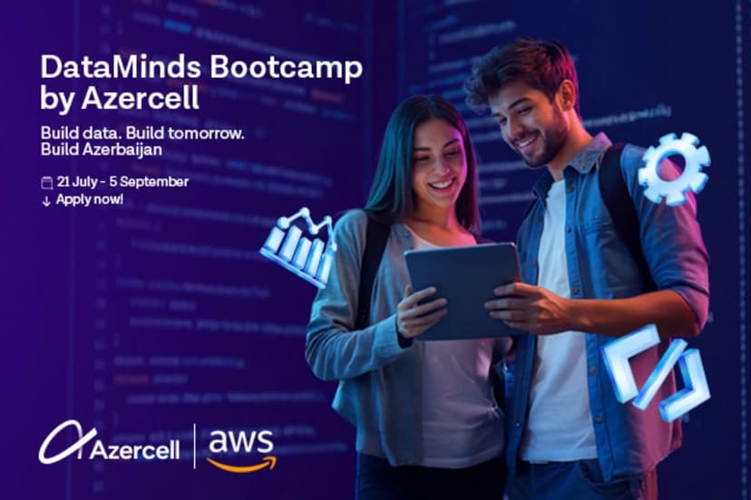 Azercell gənclər üçün "DataMinds" bootcamp layihəsinə start verir
