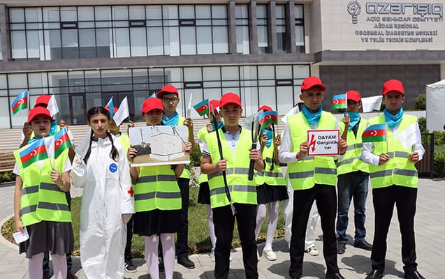 "Azərişıq" Ağdamda Uşaqlar Günü ilə bağlı tədbir keçirdi (FOTO)