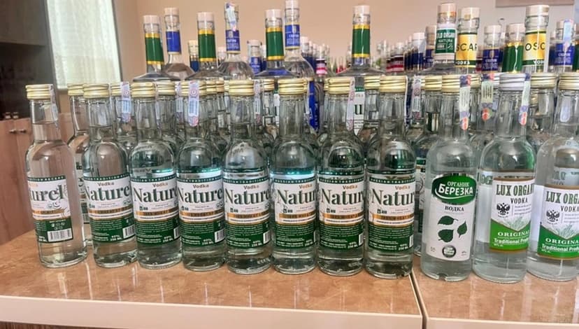 Naxçıvanda saxta alkoqollu içkilər aşkarlandı