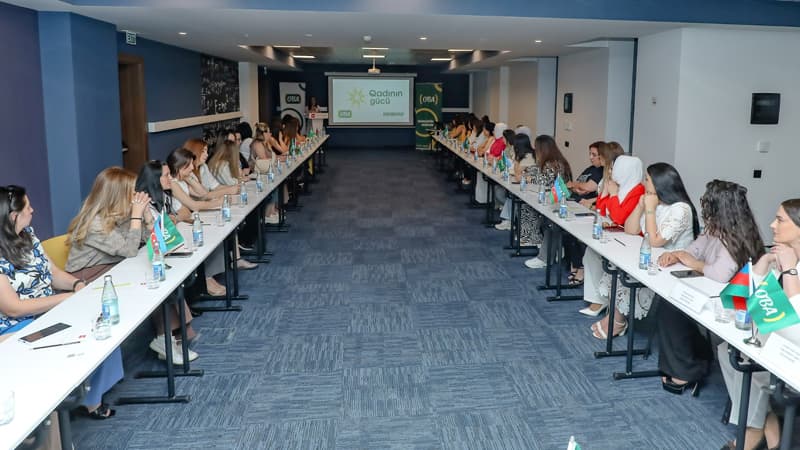 "OBA" marketlər şəbəkəsi “Qadının gücü” layihəsi çərçivəsində növbəti tədbirini keçirib (VİDEO)