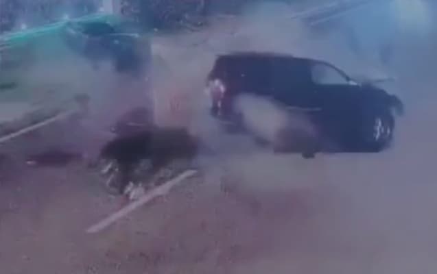 33 yaşlı Günelin öldüyü dəhşətli qəzanın görüntüləri (VİDEO)