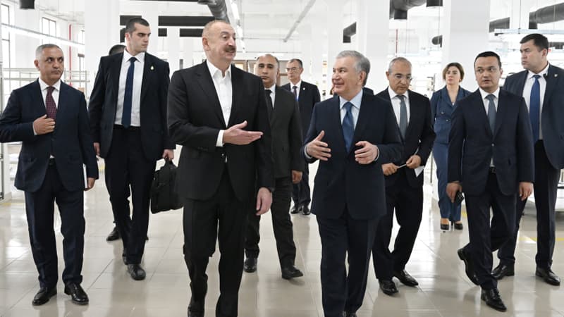 Prezidentləri Xankəndidəki "Businesstex JV" tikiş fabrikinin fəaliyyəti ilə tanış oldu (FOTO)