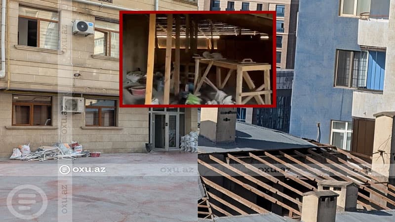Yasamal rayonunda qanunsuz tikinti: "Kəpəz" MTK yenidən işə başlayıb? (FOTO)