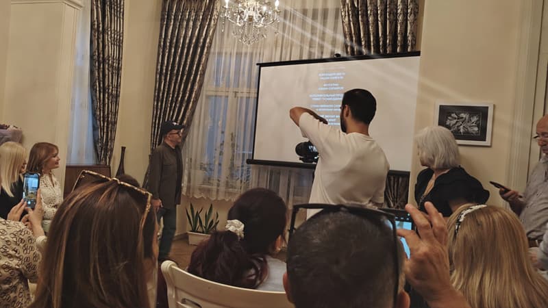 Azərbaycan-İsral kinematoqrafçılarının birgə filmi təqdim olundu (FOTO)