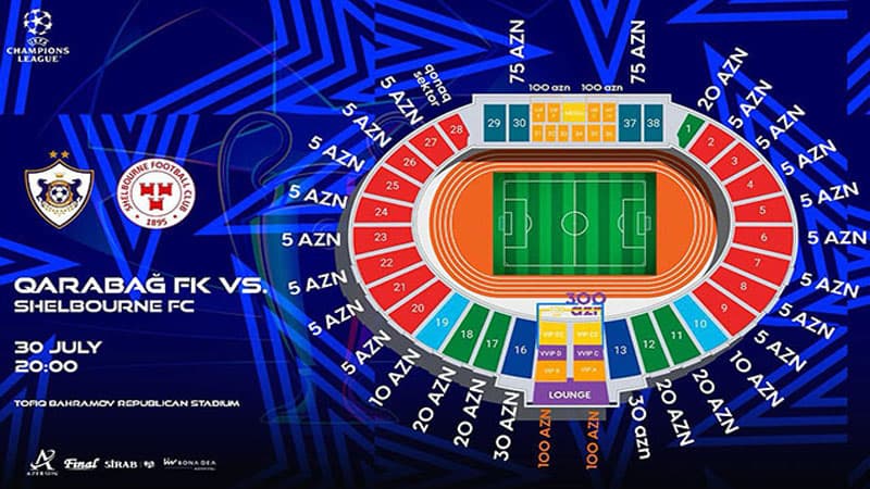 “Qarabağ”ın Çempionlar Liqası matçını biletləri satışda
