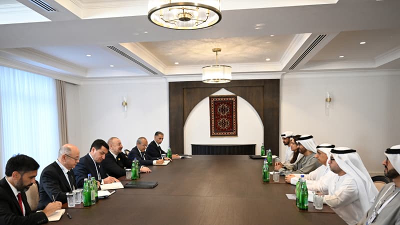 Prezident Xankəndidə qəbul keçirdi (FOTO)
