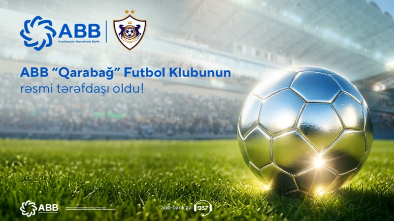ABB "Qarabağ" Futbol Klubunun rəsmi tərəfdaşı oldu