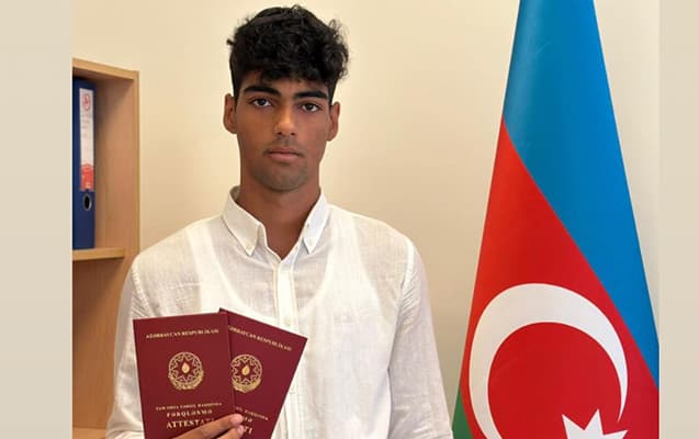 Həm futbolçudur, həm də imtahanda 697 bal yığdı