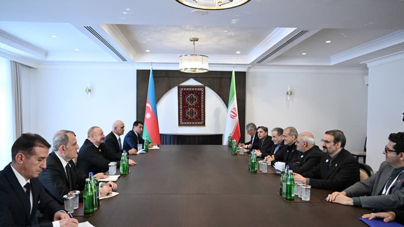 Xankəndidə İlham Əliyevlə Məsud Pezeşkian arasında görüş keçirildi (YENİLƏNİB)