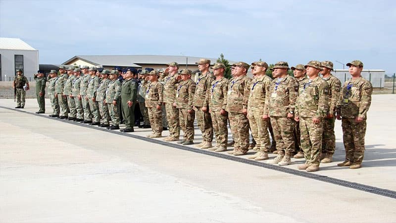 Azərbaycanla Qazaxıstan birgə PUA təlimi keçir (FOTO/VİDEO)