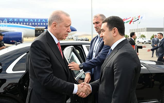 Ərdoğanın Azərbaycana səfəri başa çatdı