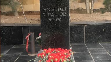 "Xocalıdan 5 yaşlı qız"ın  qalıqları ekshumasiya edildi