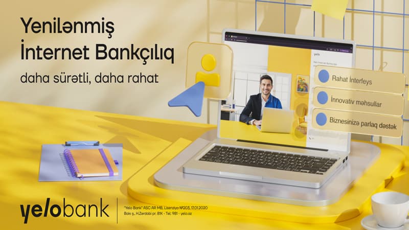 İlk dəfə: reysqabağı yoxlama ödənişləri "Yelo Bank"da!