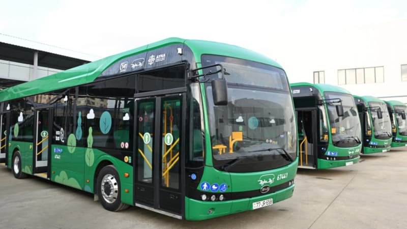 Elektrik avtobusları idxal rüsumundan azad edildi