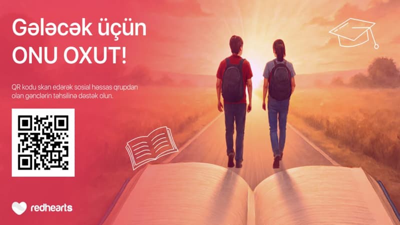 Qırmızı Ürəklər Fondu Beynəlxalq Xeyriyyəçilik Gününü xüsusi aksiya ilə qeyd edir