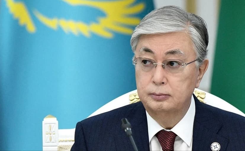 Tokayev: "Xəzər dənizi ilə bağlı vəziyyət ekoloji fəlakətə yaxınlaşır"