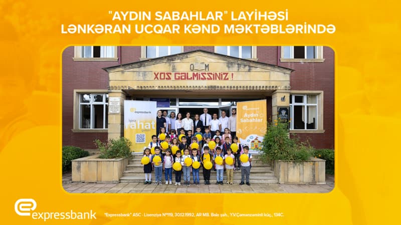 Expressbank Lənkəranda Bilik Günü münasibətilə tədbir keçirib