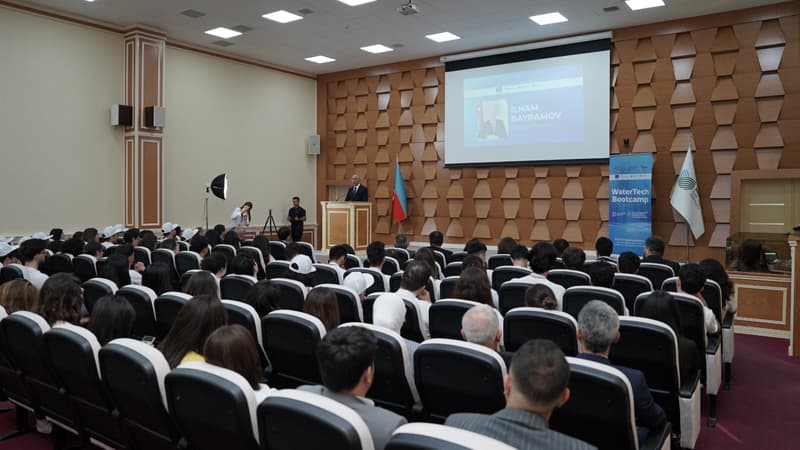 ADSEA-nın Təlim və İnnovasiyalar Mərkəzində "WaterTech Bootcamp"ın açılış mərasimi keçirildi