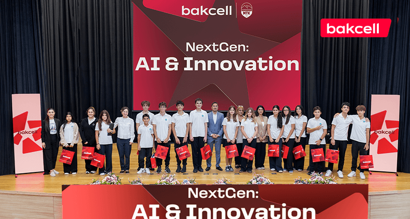 "Bakcell" Bilik Günü münasibətilə Müasir Təhsil Kompleksinin şagirdləri ilə görüşdü