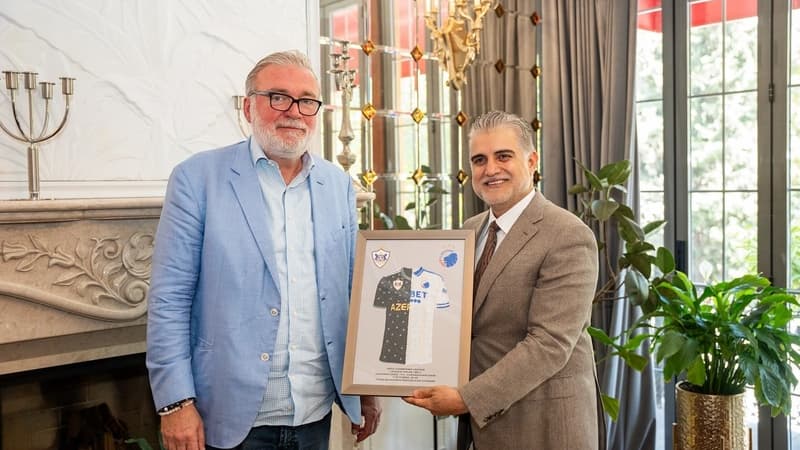 "Qarabağ" və "Kopenhagen" klublarının rəhbərləri arasında görüş keçirildi