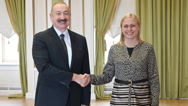 Prezident ATƏT sədrini qəbul etdi (YENİLƏNİB)