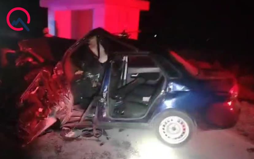 Bərdədə yol qəzası - Ata və oğlu həlak oldu (FOTO)