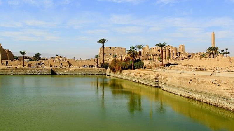 Alimlər Misirdəki Karnak məbədinin sirrini açdı (FOTO)