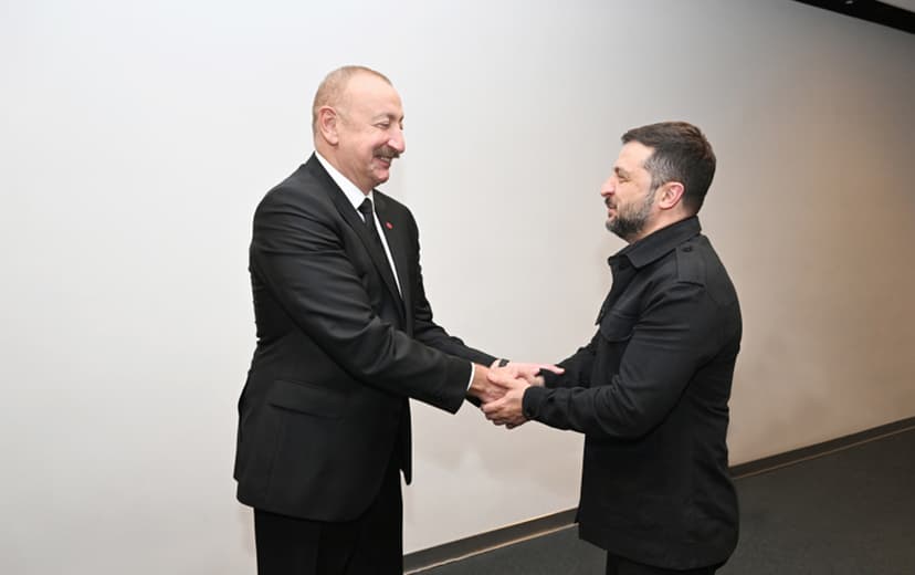 Zelenski Prezidentlə görüşünü paylaşdı (VİDEO)